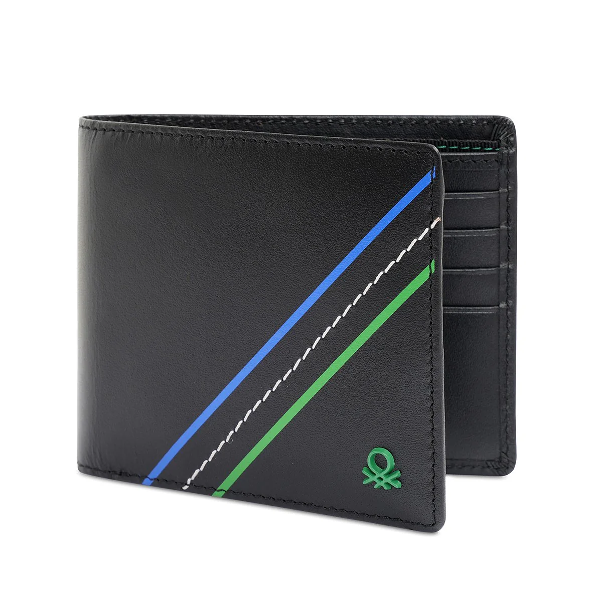 United Colors of Benetton Habry Men's Slimfold Wallet - Image 2