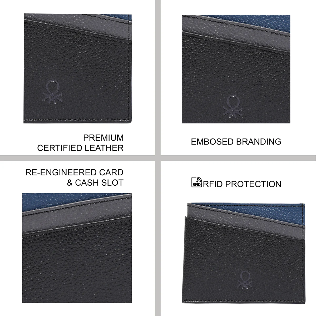 United Colors of Benetton Hana Men's Card Holder - Image 5