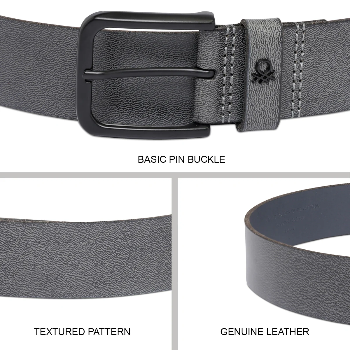United Colors of Benetton Heerlen Men's Non Reversible Belt - Image 4