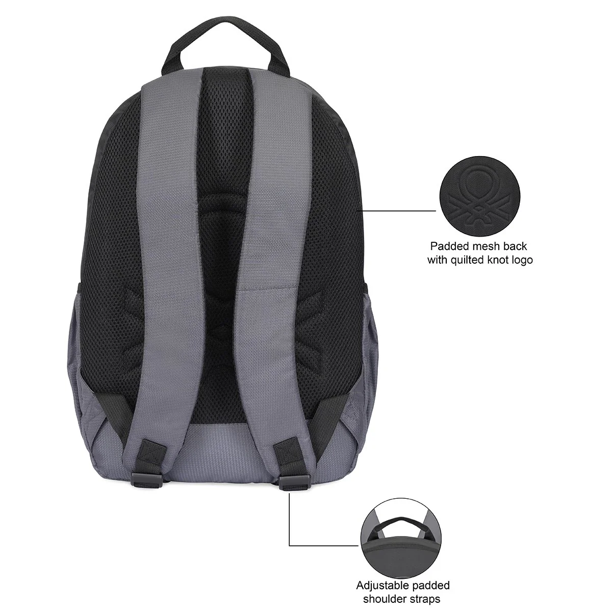 United Colors of Benetton Inferno Laptop Backpack - Image 5