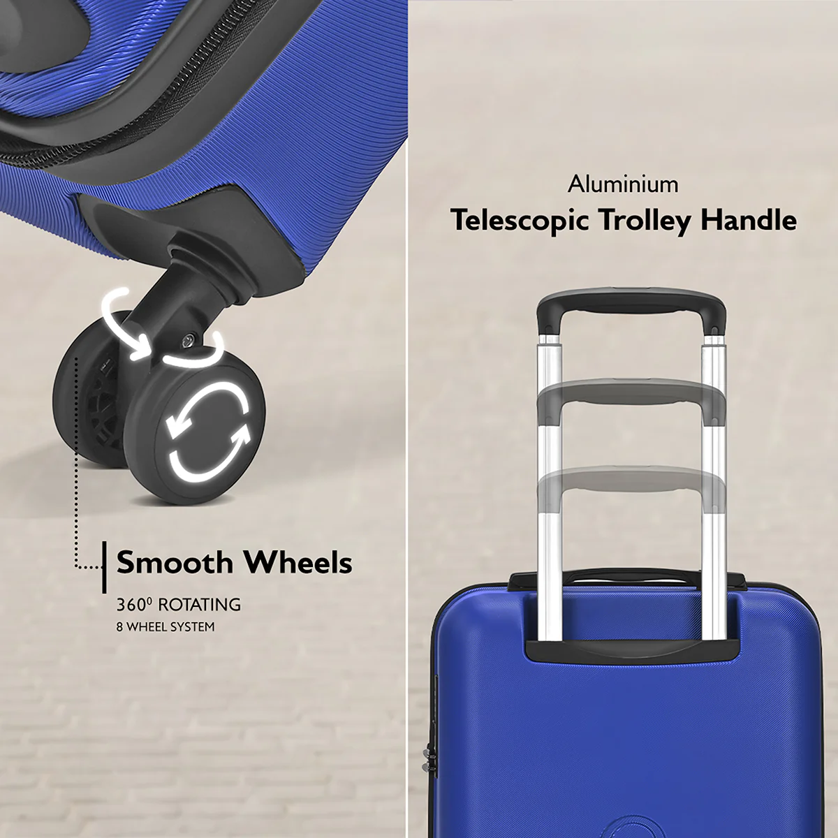 United Colors of Benetton Ionic Hard Luggage - Image 4