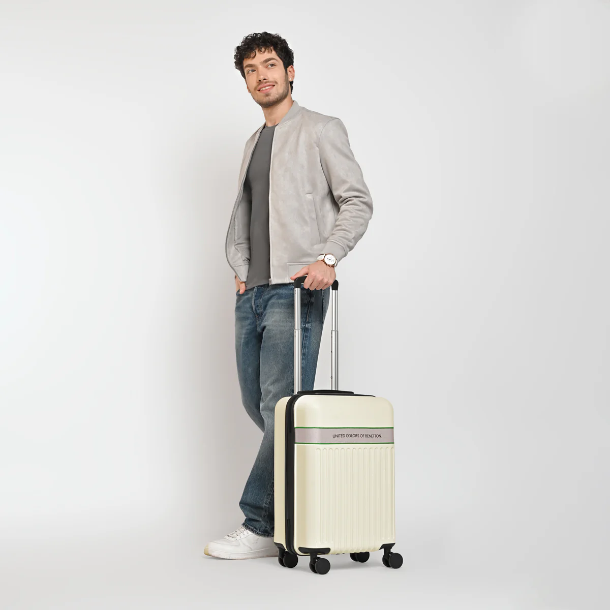 United Colors of Benetton Ionic Hard Luggage - Image 2