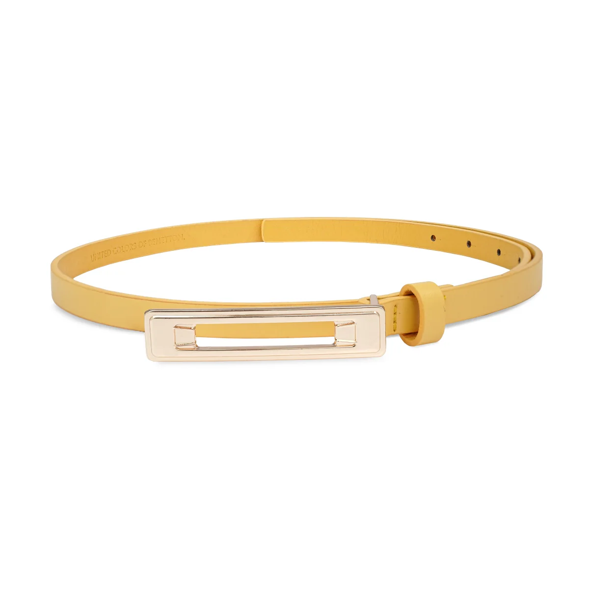 United Colors of Benetton Iris Trace Women's Non Reversible Belt - Image 2