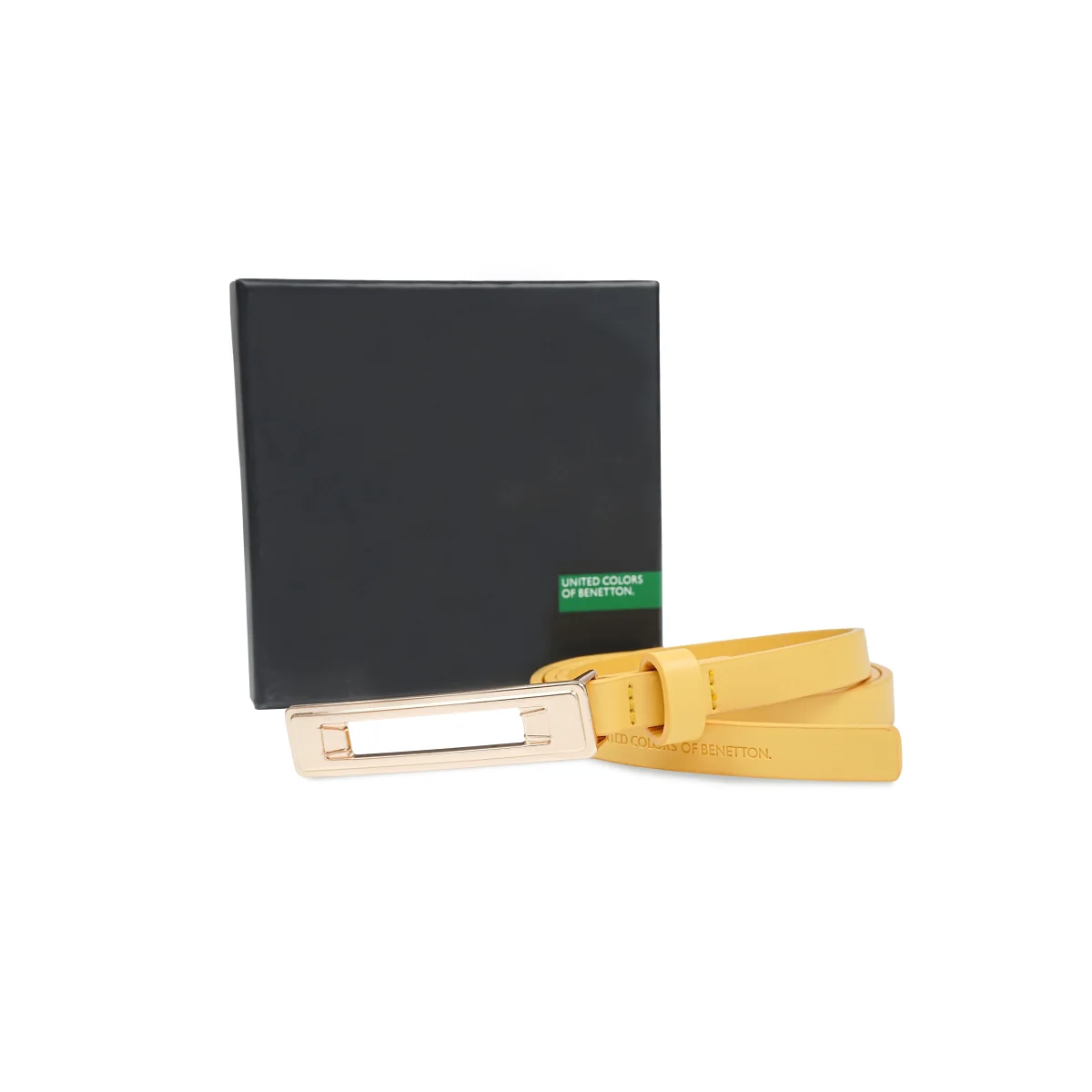 United Colors of Benetton Iris Trace Women's Non Reversible Belt - Image 5