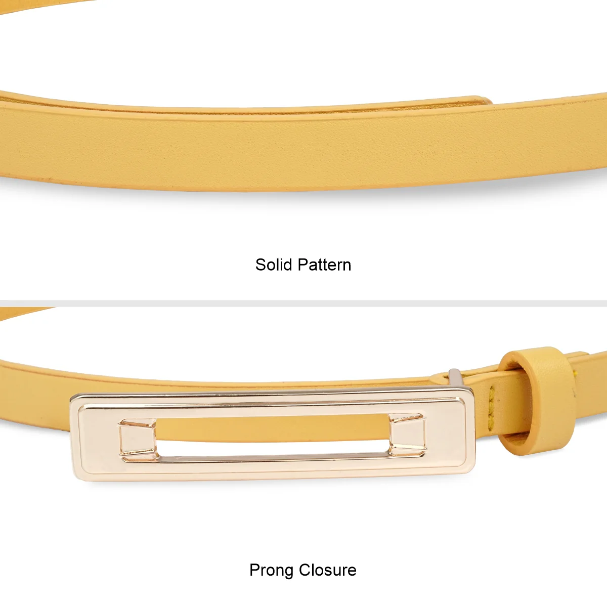 United Colors of Benetton Iris Trace Women's Non Reversible Belt - Image 6