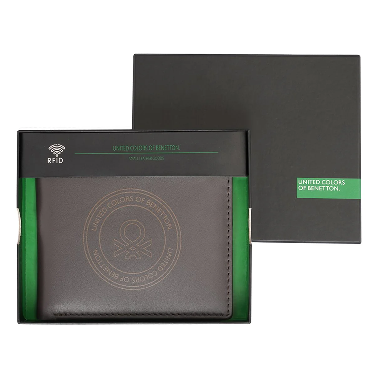 United Colors of Benetton Izak Men's Global Coin Wallet - Image 8