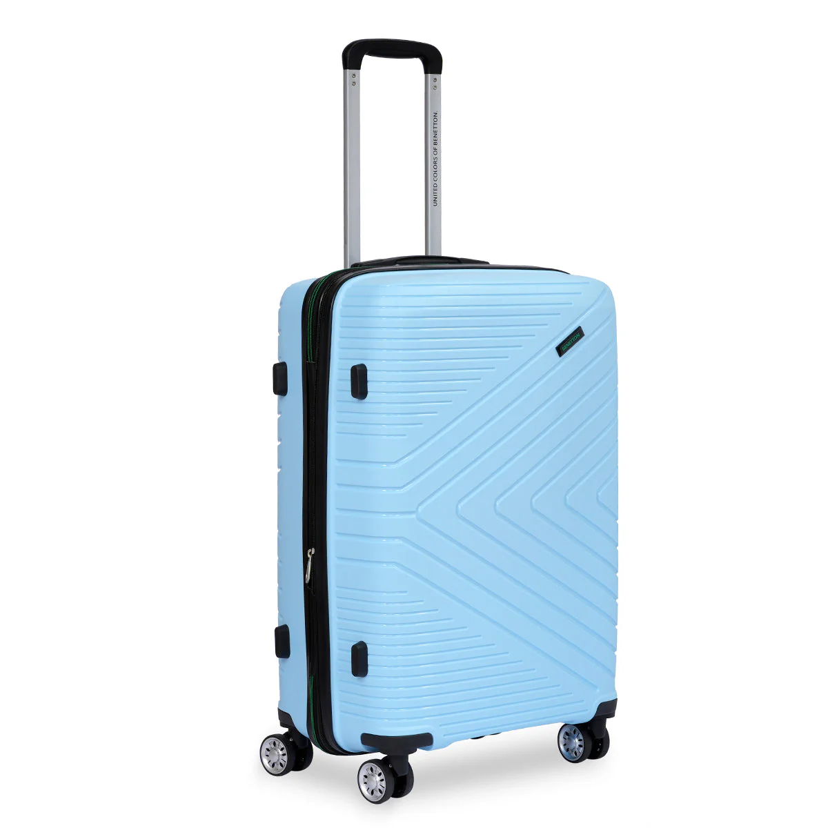 United Colors of Benetton Jasper Hard Luggage blue - Image 2