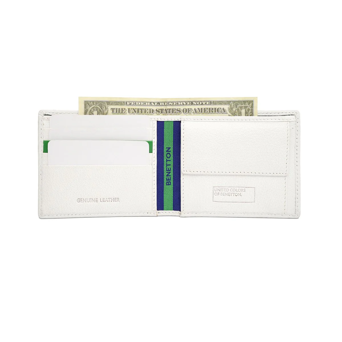 United Colors of Benetton Jemnice Men's Global Coin Wallet - Image 6
