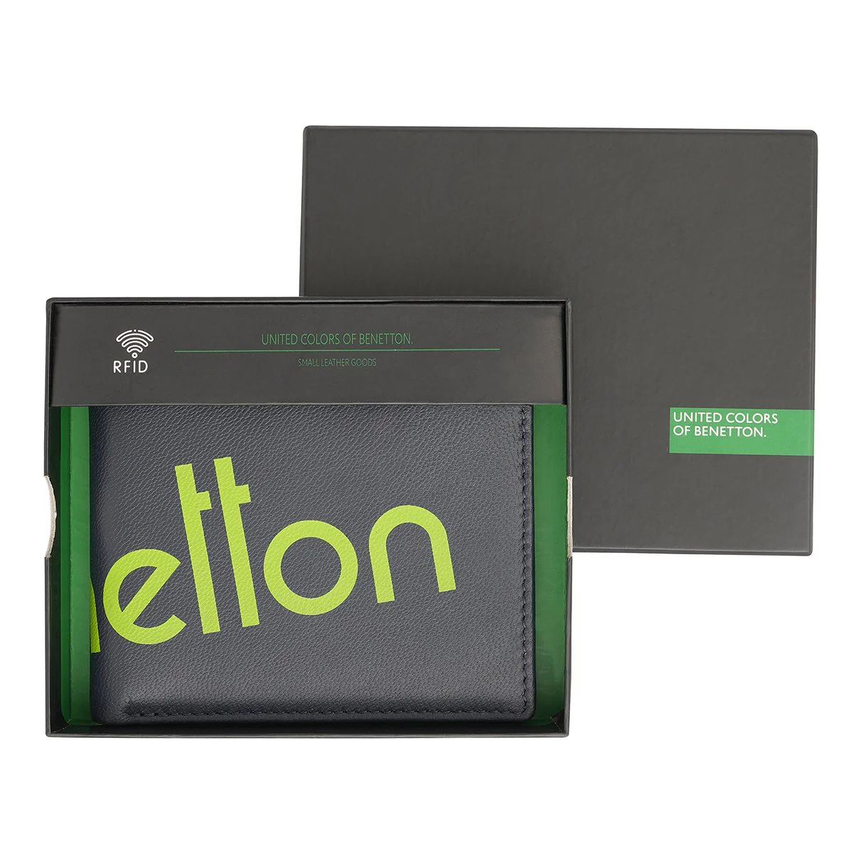 United Colors of Benetton Jemnice Men's Slimfold Wallet - Image 7