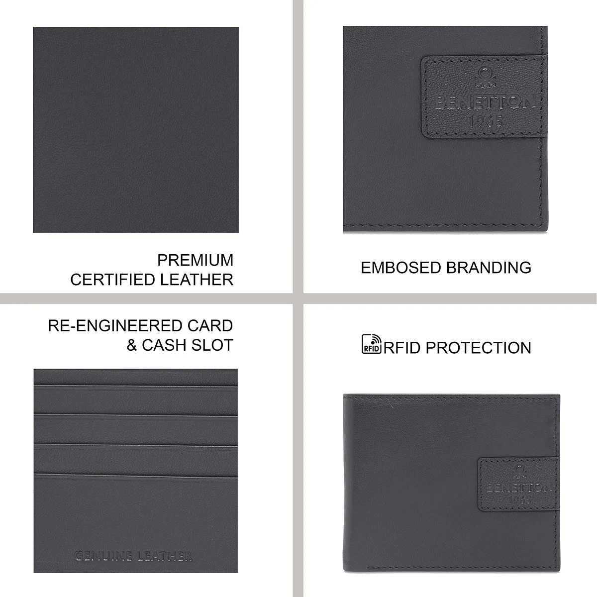United Colors of Benetton Jodeco Men's Global Coin Wallet - Image 8