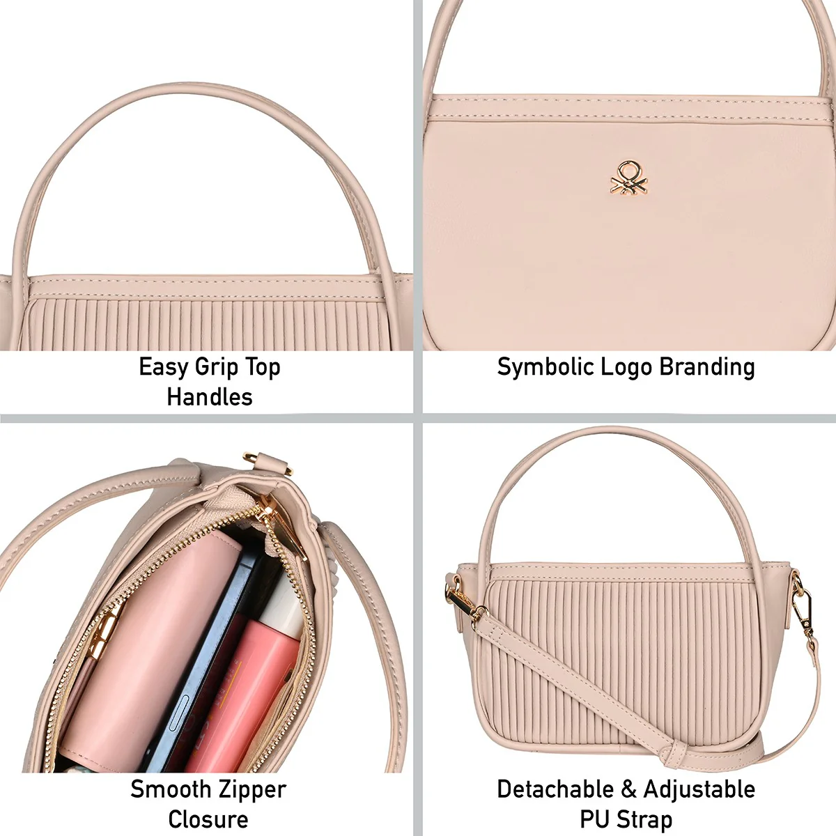 United Colors of Benetton Jollie Women's Mini Satchel - Image 6