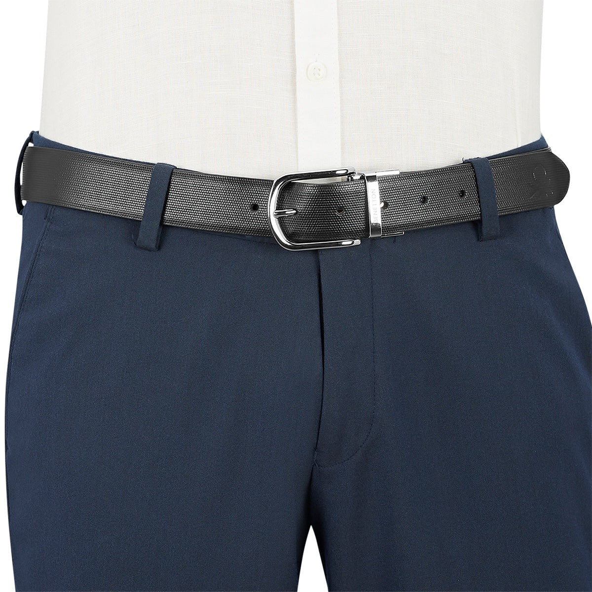 United Colors of Benetton Julius Reversible Belt - Image 4