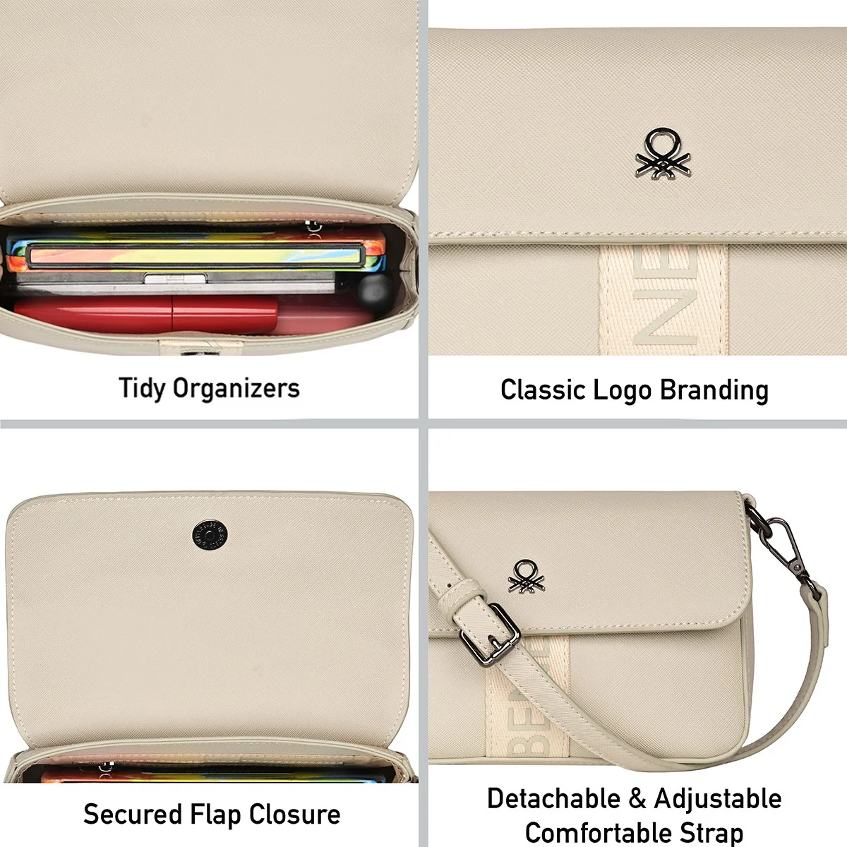 United Colors of Benetton Karlla Women's Sling - Image 6