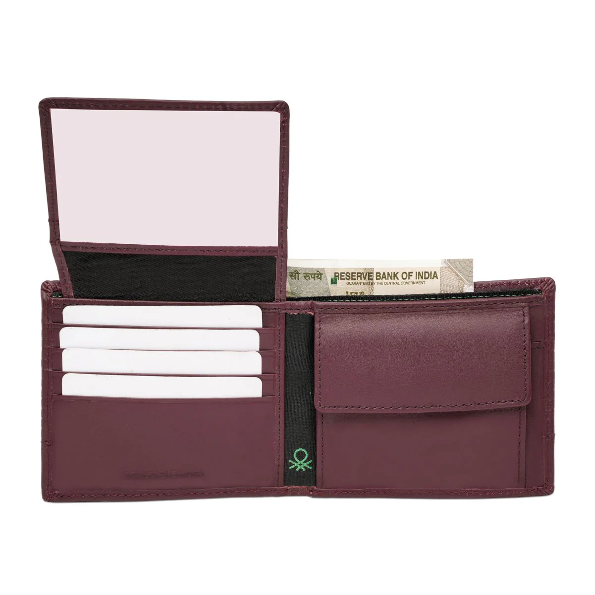 United Colors of Benetton Kildare Men's Multicard Coin Wallet - Image 7