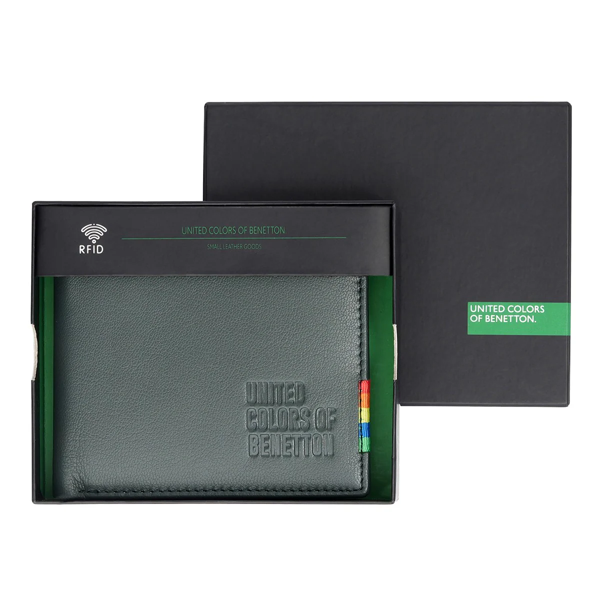 United Colors of Benetton Kinman Men's Global Coin Wallet - Image 7
