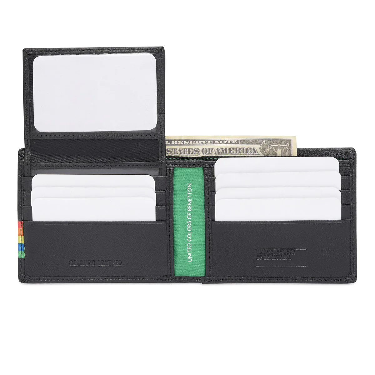 United Colors of Benetton Kinman Men's Passcase Wallet - Image 6