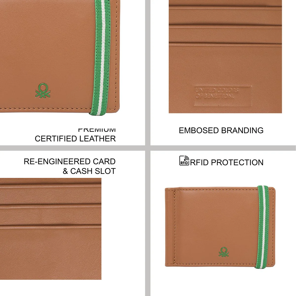 United Colors of Benetton Lesna Men's Moneyclip - Image 7