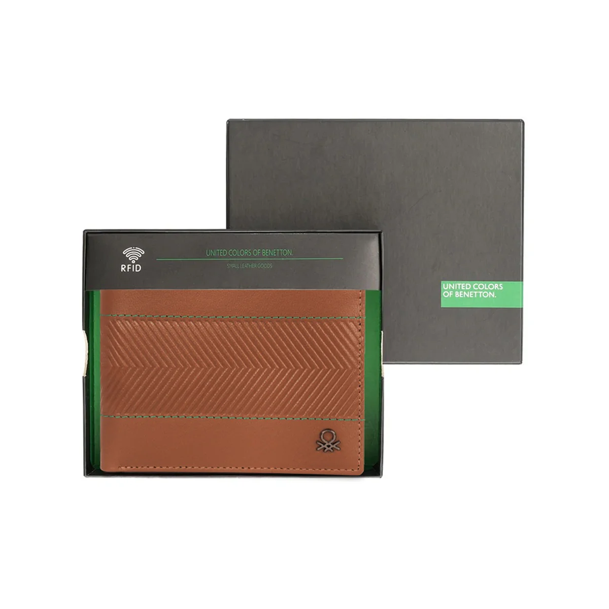 United Colors of Benetton Locarno Men's Global Coin Wallet - Image 8