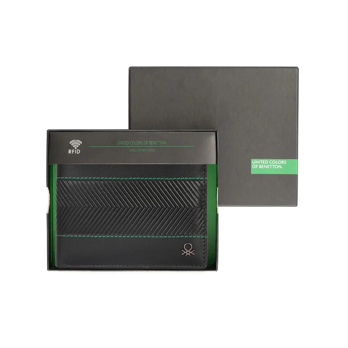 United Colors of Benetton Locarno Men's Passcase Wallet - Image 8