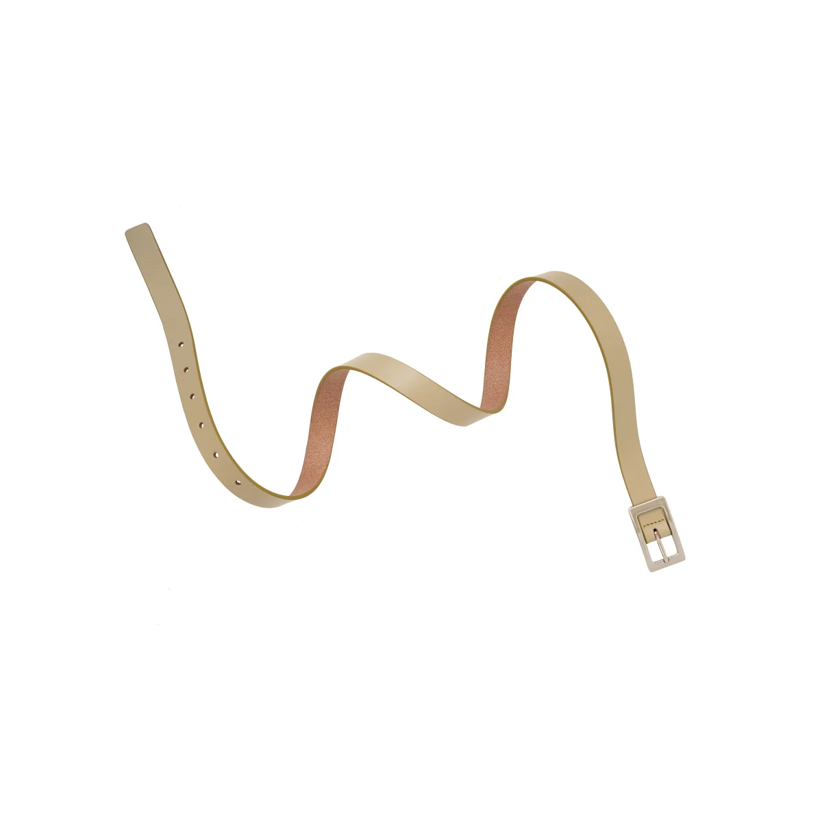 United Colors of Benetton Luna Loop Women's Non Reversible Belt - Image 3