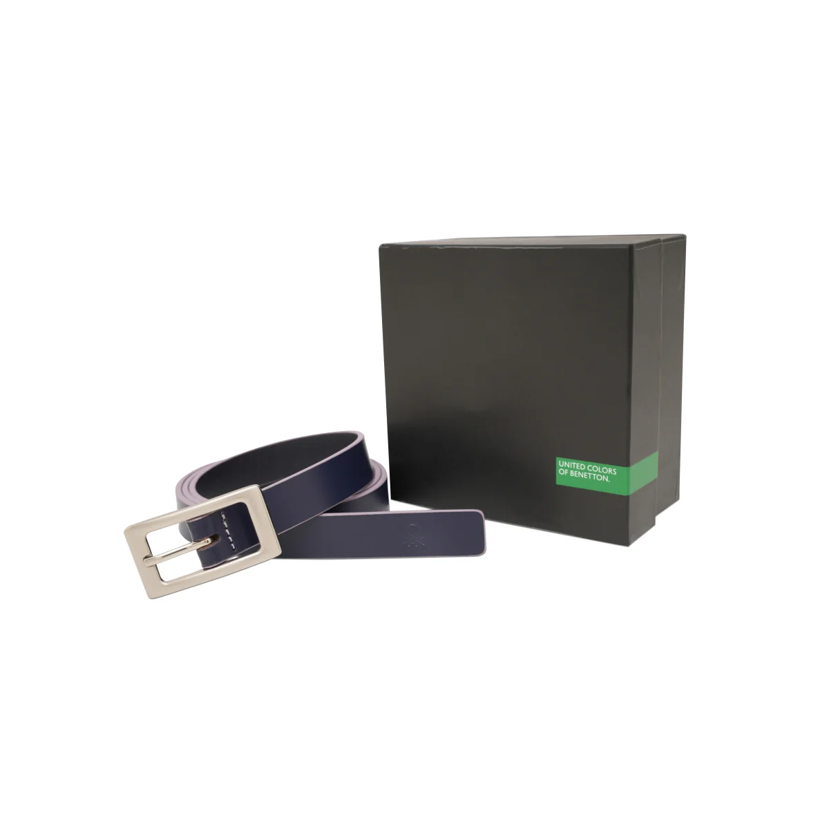 United Colors of Benetton Luna Loop Women's Non Reversible Belt - Image 6