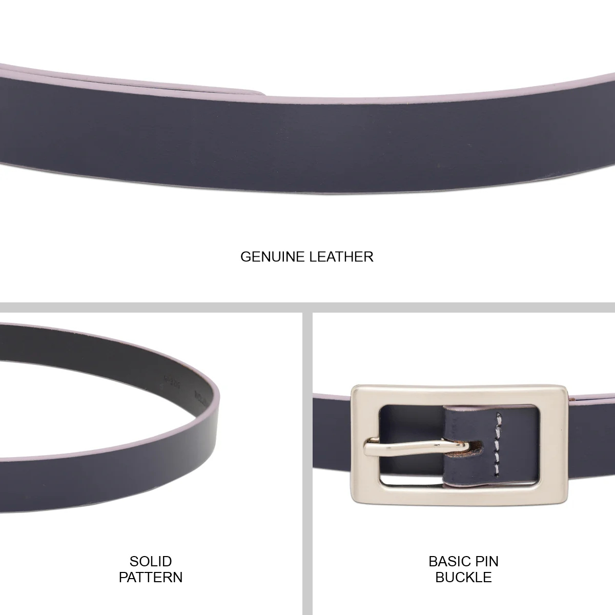 United Colors of Benetton Luna Loop Women's Non Reversible Belt - Image 7