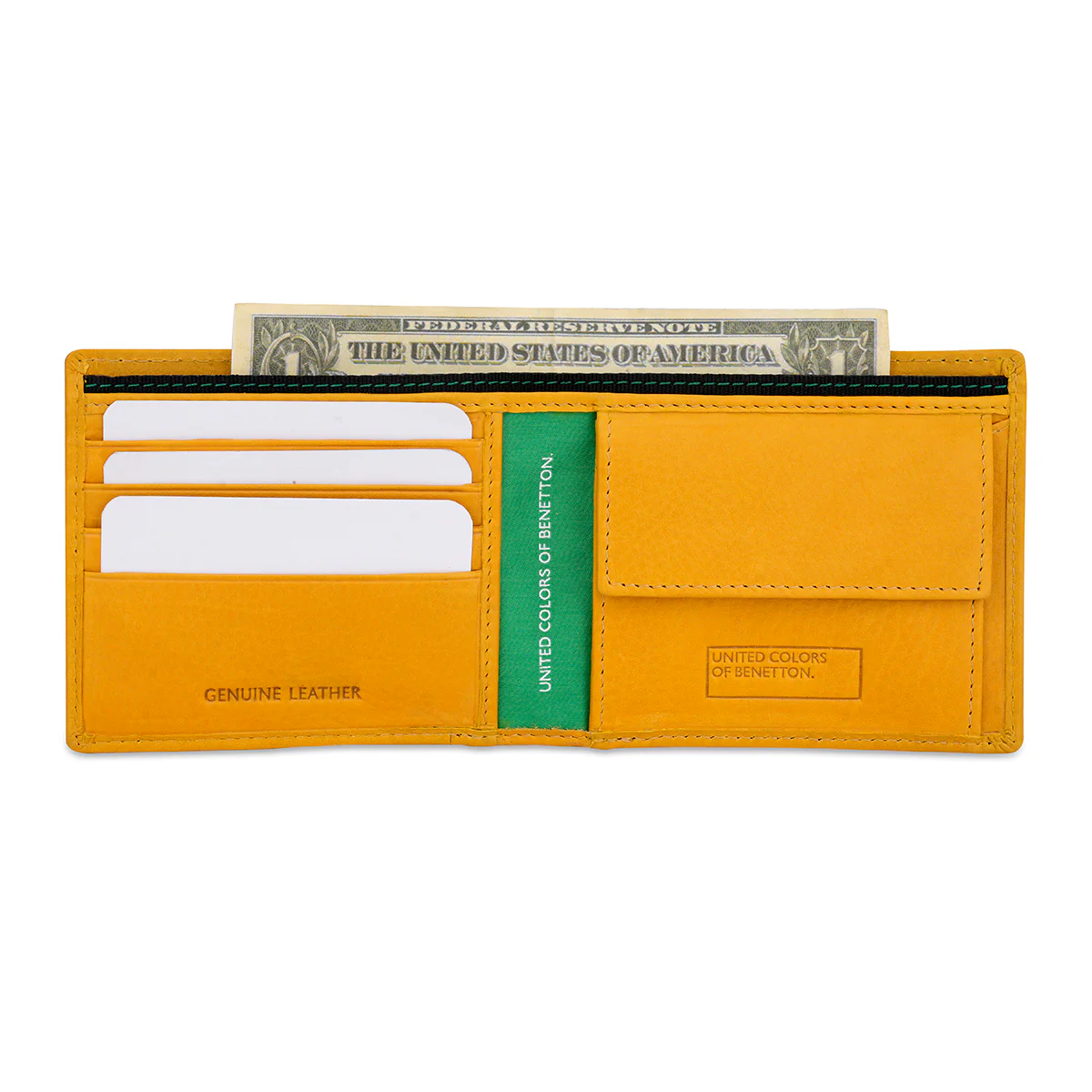 United Colors of Benetton Marcell Men's Global Coin Wallet - Image 5