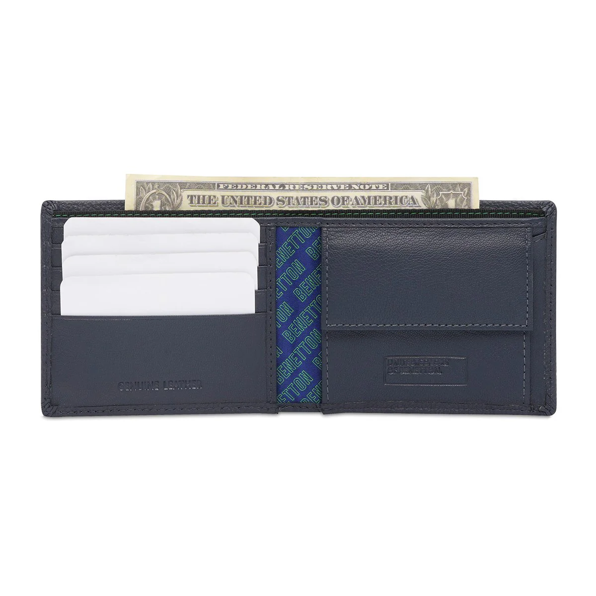 United Colors of Benetton Maude Men's Global Coin Wallet - Image 6
