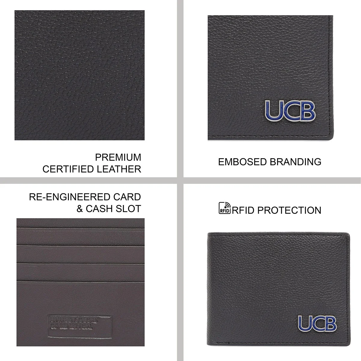 United Colors of Benetton Maude Men's Passcase Wallet - Image 9