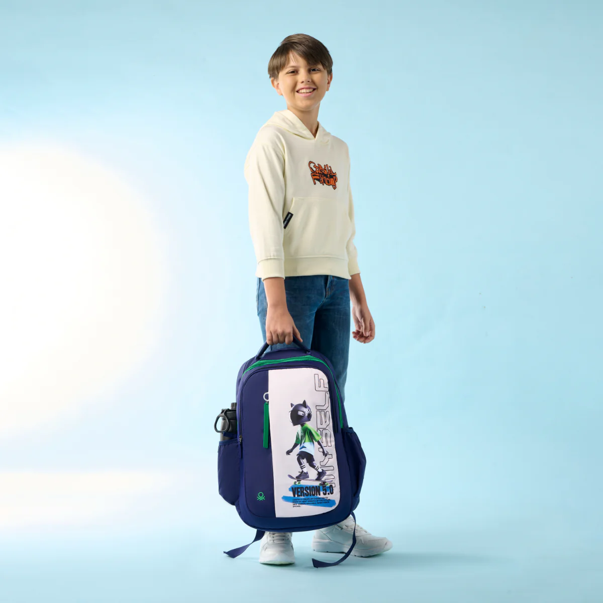 United Colors of Benetton Metaverse Non Laptop Backpack - Image 14