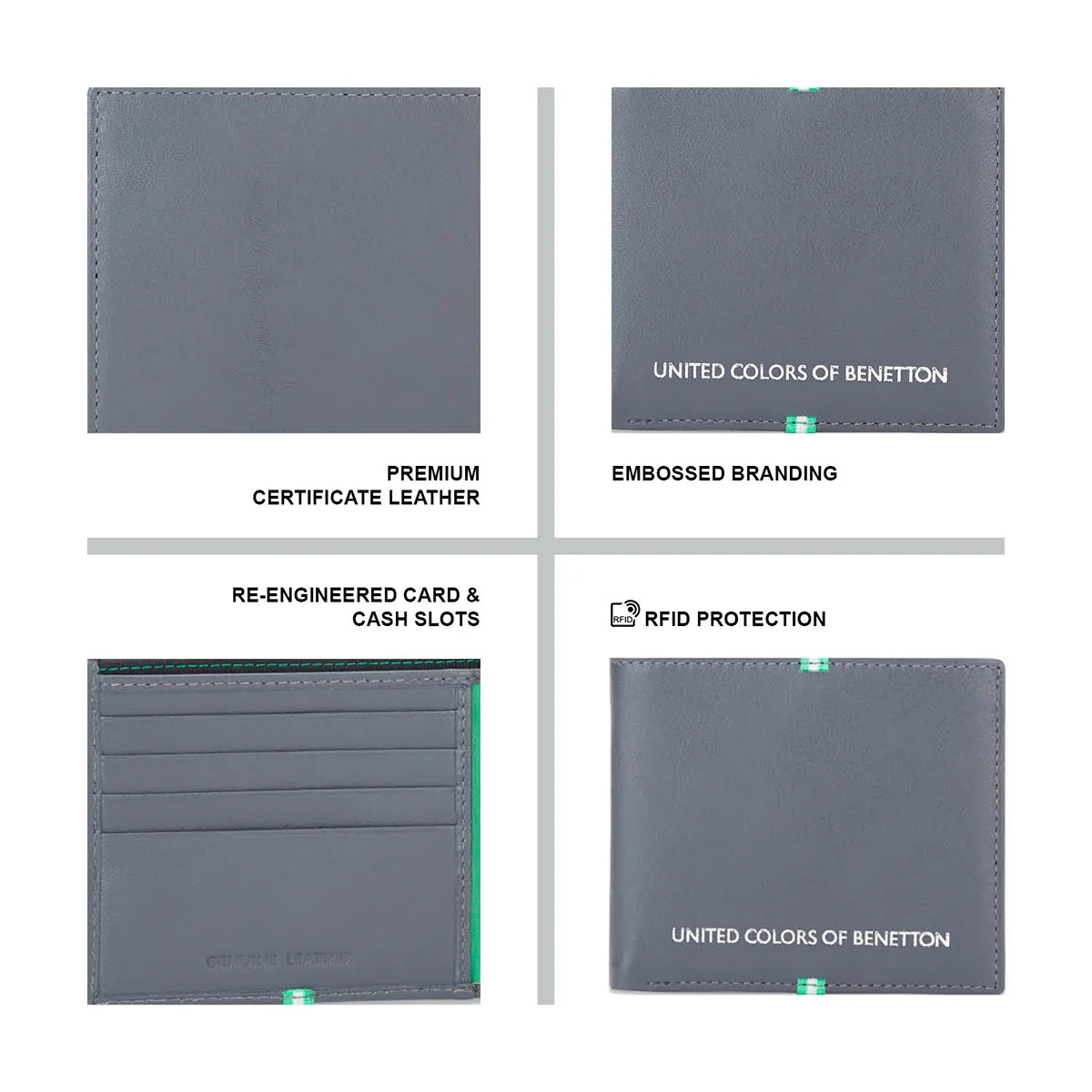 United Colors of Benetton Milano Global Coin Wallet - Image 8