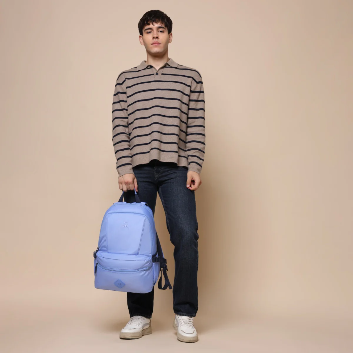United Colors of Benetton Mono Laptop Backpack - Image 2
