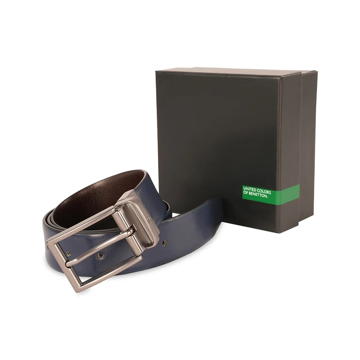 United Colors of Benetton Montfort Reversible Belt - Image 8