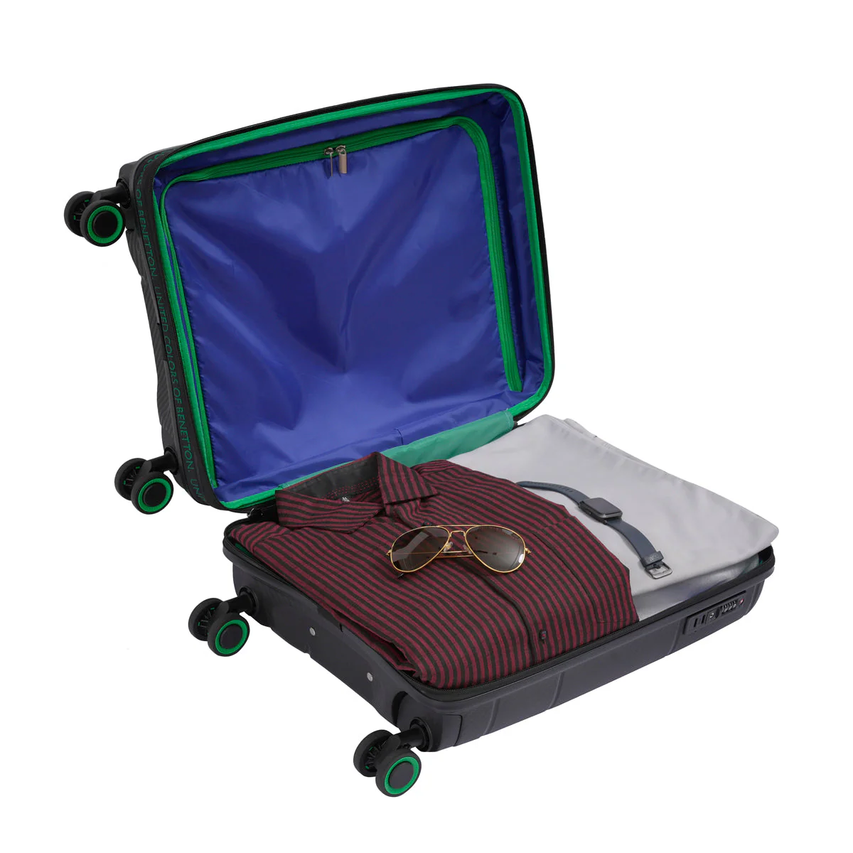 United Colors of Benetton Moonstone Hard Luggage - Image 7