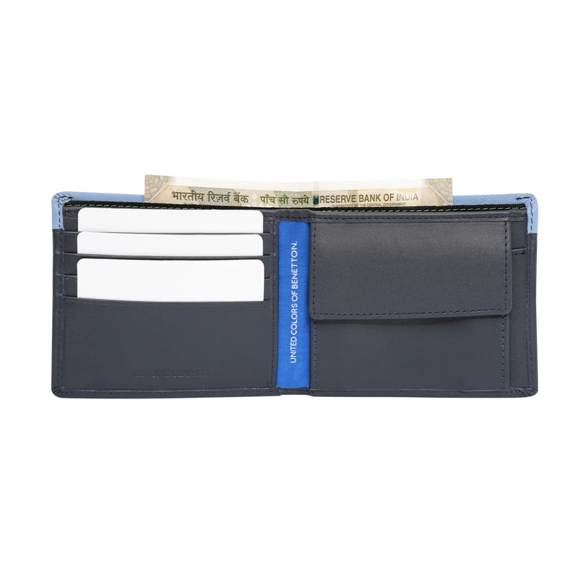 United Colors of Benetton Munro Men's Global Coin Wallet - Image 3