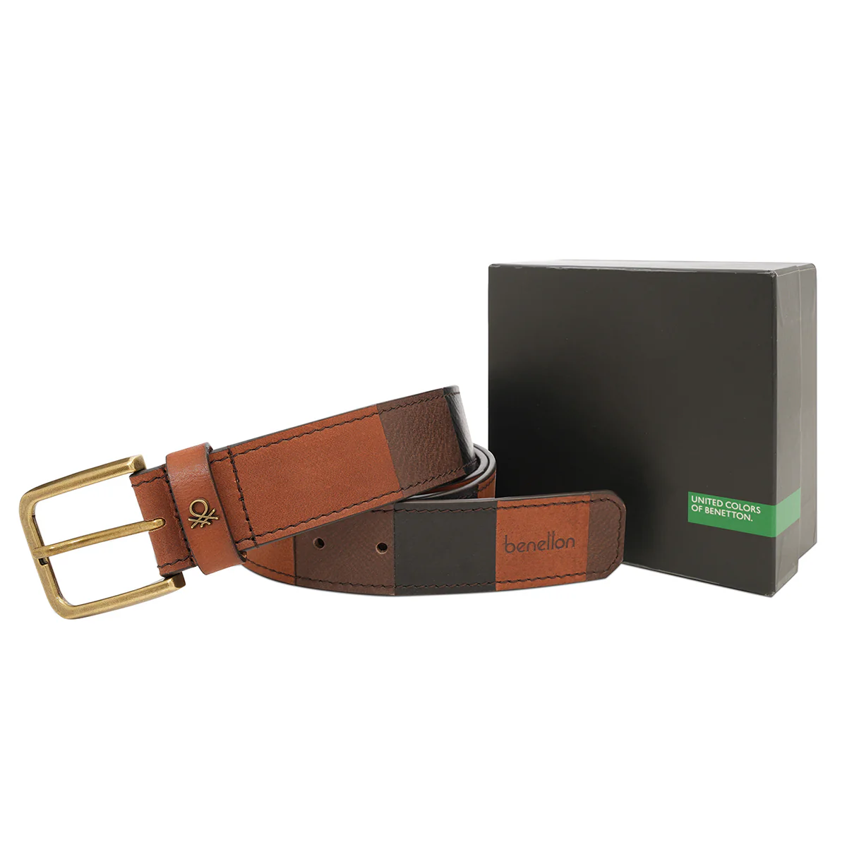 United Colors of Benetton Mystral Men's Non Reversible Belt - Image 7