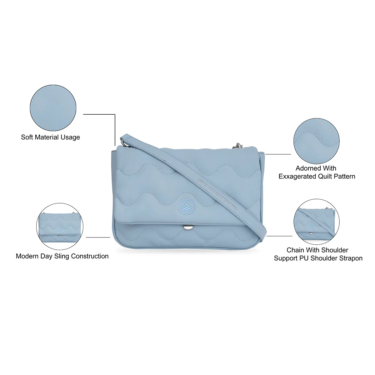 United Colors of Benetton Natalia Women's Sling - Image 8