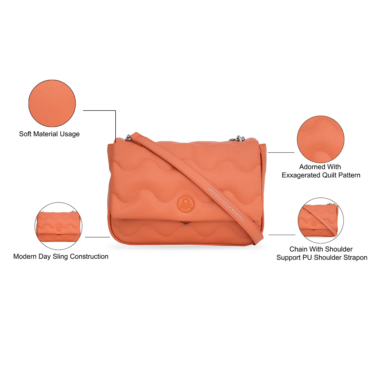 United Colors of Benetton Natalia Women's Sling - Image 4