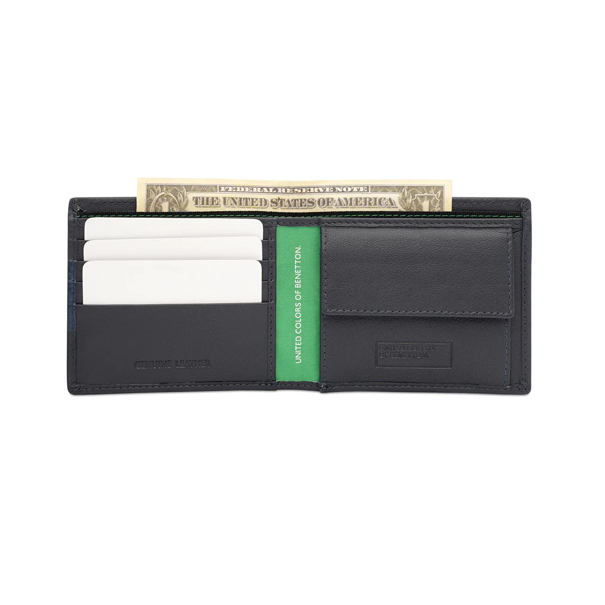 United Colors of Benetton Neruda Men's Global Coin Wallet - Image 6