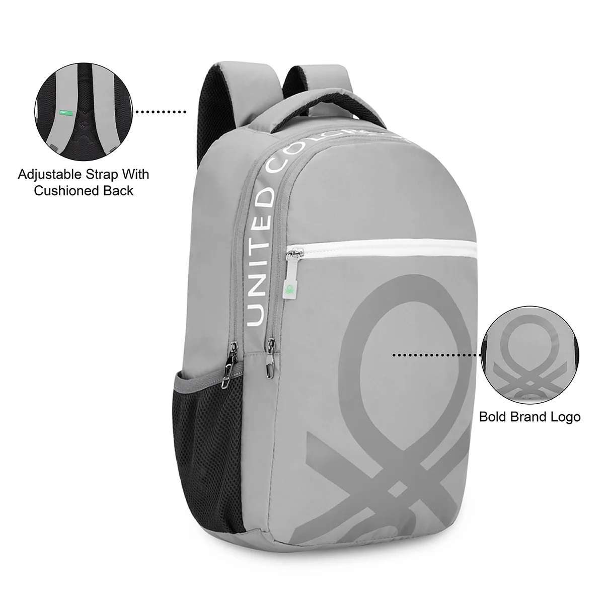 United Colors of Benetton Noble Laptop Backpack - Image 7