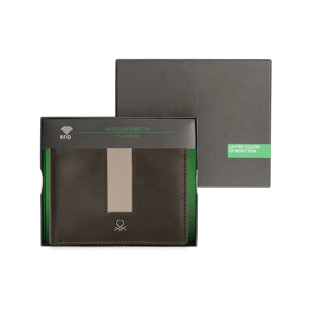 United Colors of Benetton Olten Men's Slimfold Wallet - Image 8