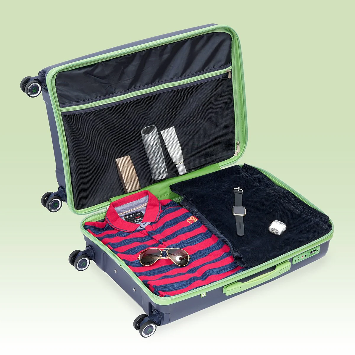 United Colors of Benetton Opal Hard Luggage - Image 21