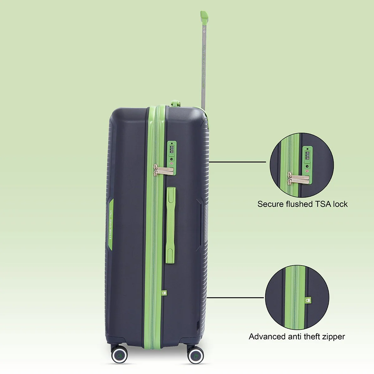 United Colors of Benetton Opal Hard Luggage - Image 26
