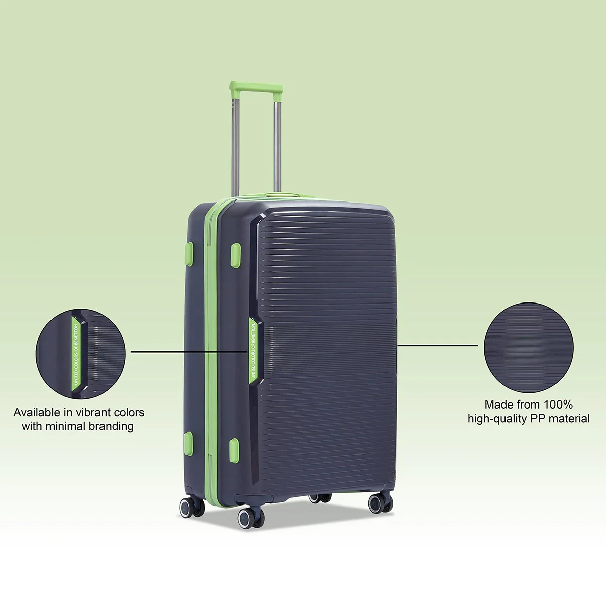 United Colors of Benetton Opal Hard Luggage - Image 27