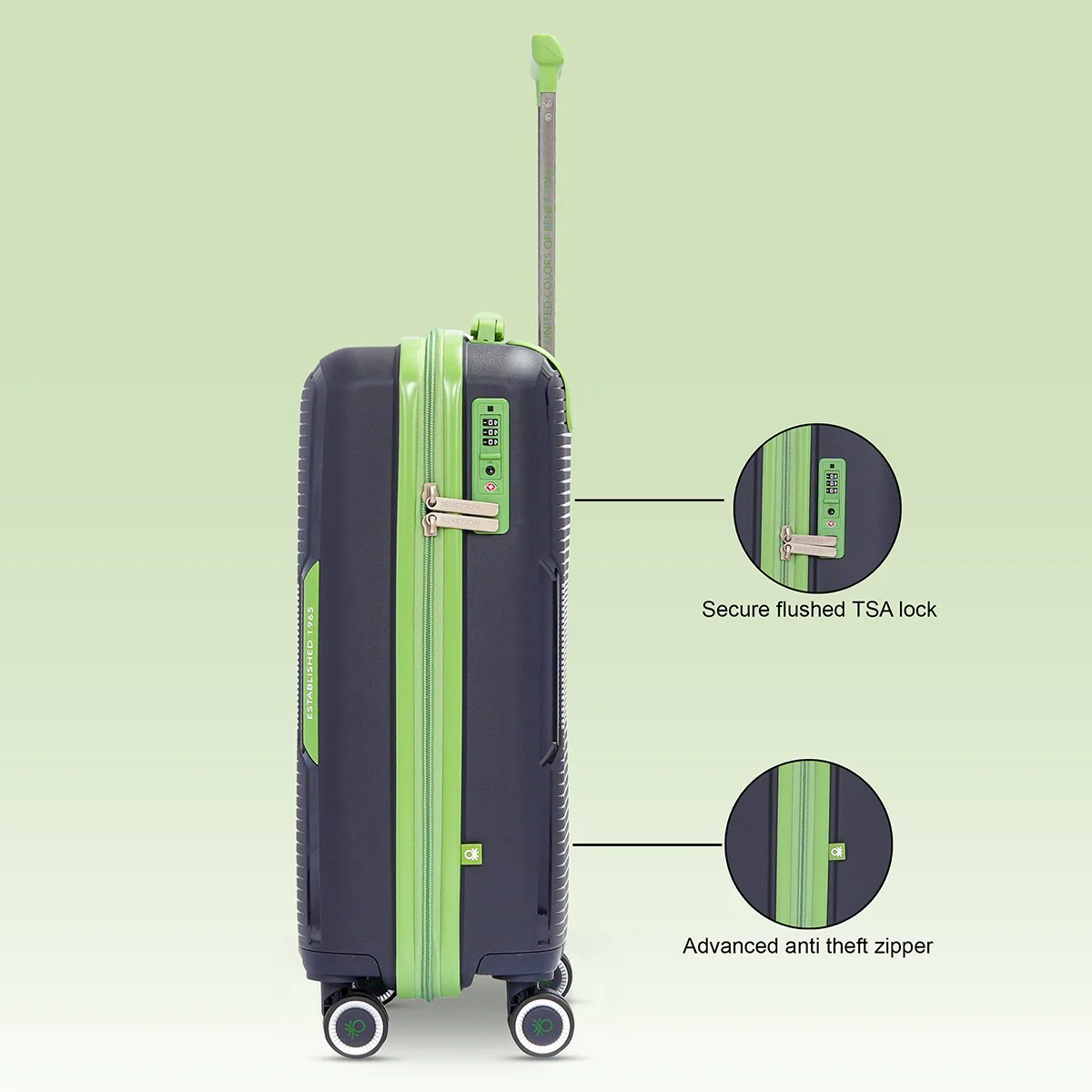 United Colors of Benetton Opal Hard Luggage - Image 6