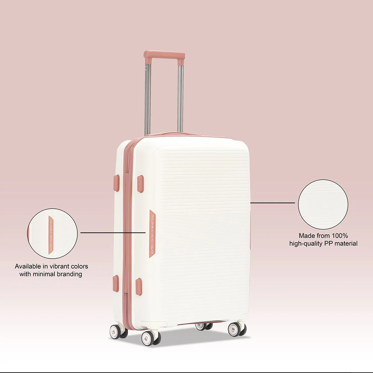 United Colors of Benetton Opal Hard Luggage - Image 16