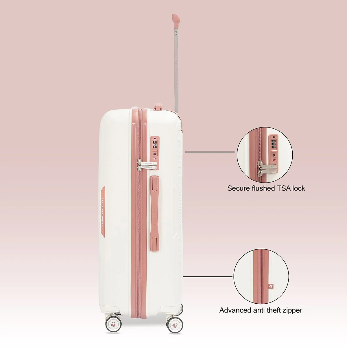 United Colors of Benetton Opal Hard Luggage - Image 18