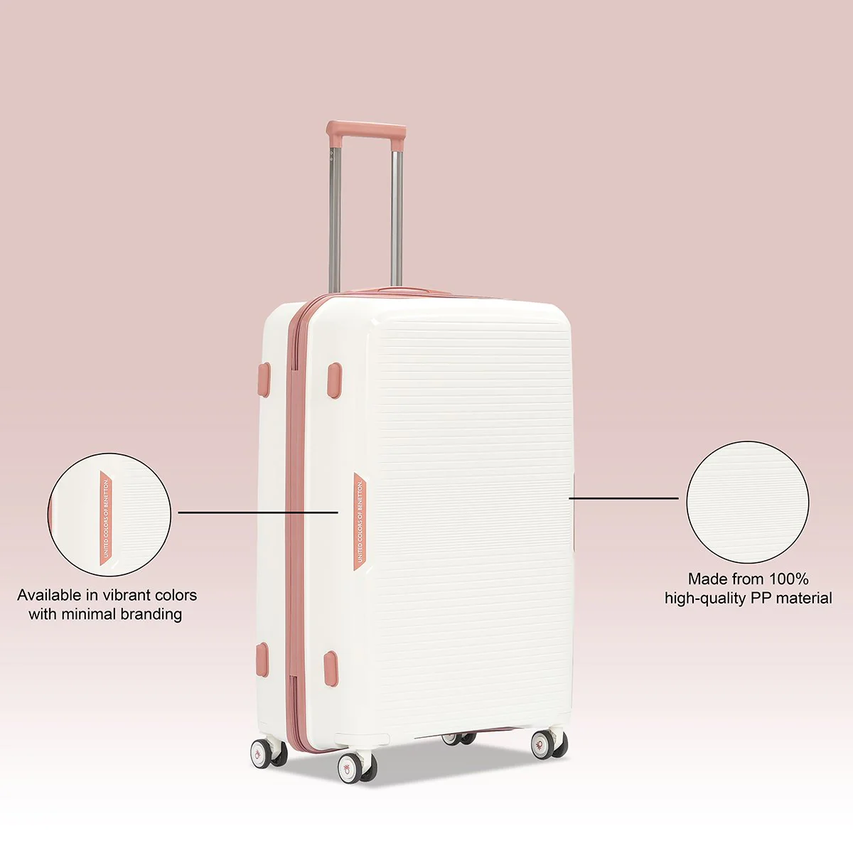 United Colors of Benetton Opal Hard Luggage - Image 31