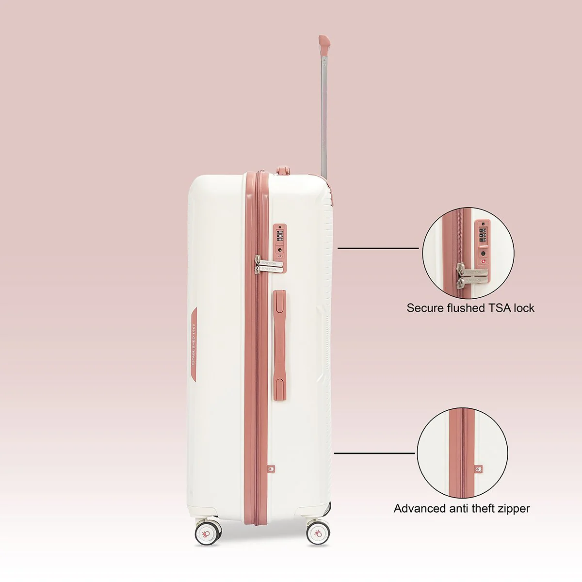 United Colors of Benetton Opal Hard Luggage - Image 32