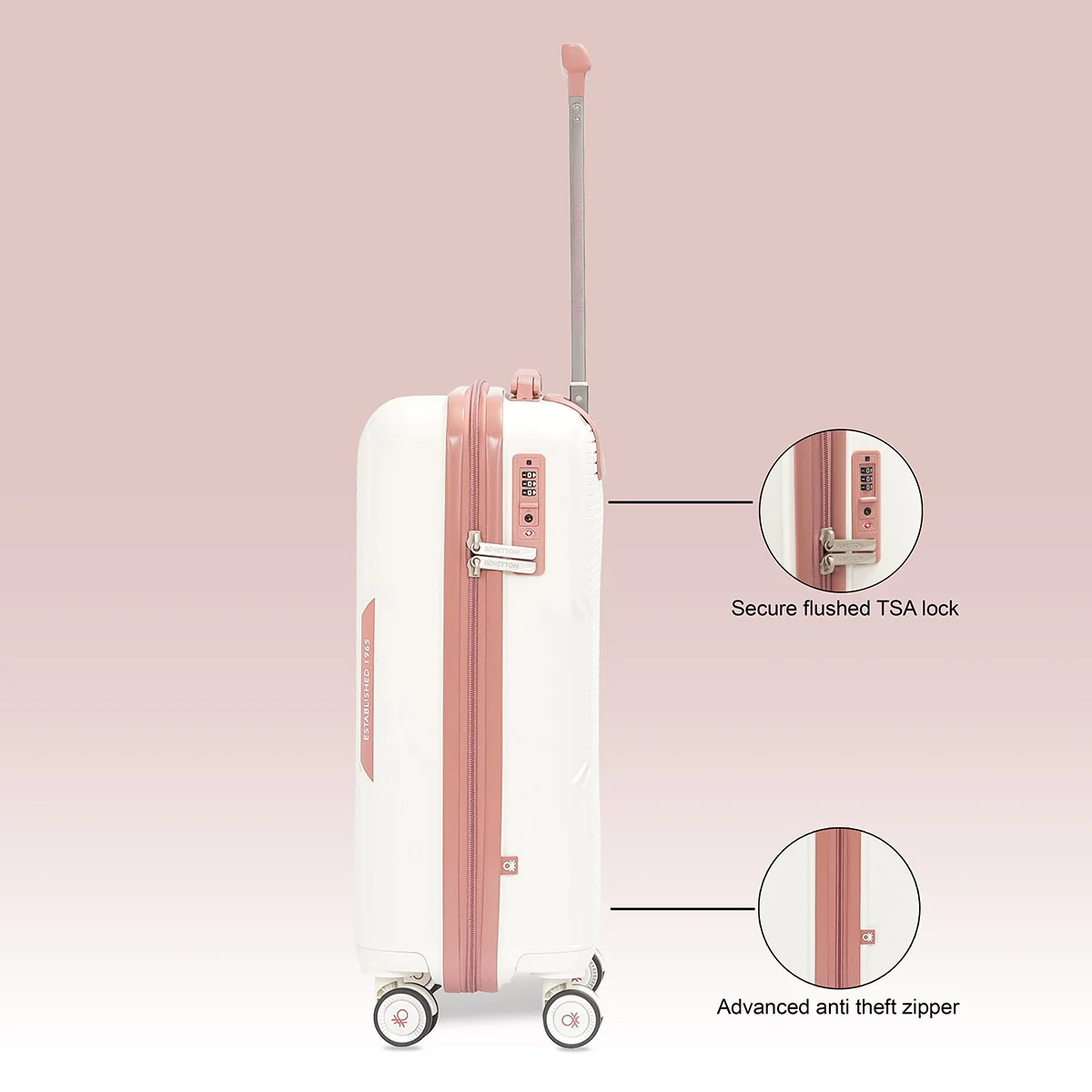 United Colors of Benetton Opal Hard Luggage - Image 6